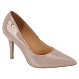 Vizzano 1184-1101 Pointy Toe Pump in Taupe Patent