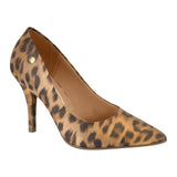 Vizzano 1184-1101 Pointy Toe Pump in Multi Beige