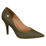 Vizzano 1184-1101 Pointy Toe Pump in Olive Napa