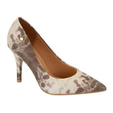 Vizzano 1184-1501 Pointy Toe Pump in Multi Off White