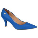 Vizzano 1185-702 Pointy Toe Pump in Blue Napa