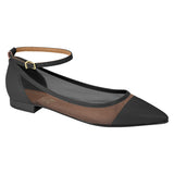 Vizzano 1206-294 Mesh Flat in Black