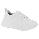 Vizzano 1408-100 Wedge Sole Sneaker in White