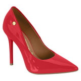 Vizzano 1421-100 Pointy Toe Stiletto Pump in Red Patent