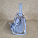 Vizzano 10028-1 Shoulder Bag in Blue Vinyl