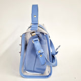 Vizzano 10028-1 Shoulder Bag in Blue Vinyl