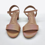 Beira Rio 8246-1176 Low Heel Sandal in Nude