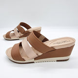 Modare 7123-139 Comfort Wedge Mule in Camel