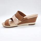 Modare 7123-139 Comfort Wedge Mule in Camel