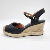 Vizzano 1277-1024 Espadrille Wedge in Black