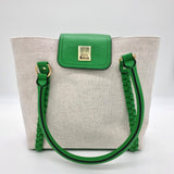 Vizzano 10023-1 Tote Bag in White/Green