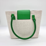 Vizzano 10023-1 Tote Bag in White/Green