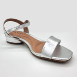 Beira Rio 8504-202 Flat Sandal in Silver