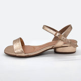 Beira Rio 8504-202 Flat Sandal in Rose Gold