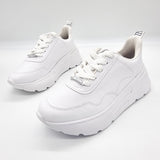 Vizzano 1408-100 Wedge Sole Sneaker in White