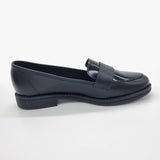 Beira Rio 4170-423 Round Toe Loafer Flat in Black