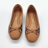 Vizzano 1432-100 Flat in Multi Camel