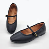 Vizzano 1432-101 Mary-Jane Flat in Black