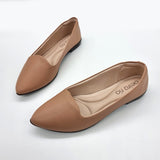 Beira Rio 4136-394 Flat Loafer in Nude Napa