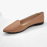 Beira Rio 4136-394 Flat Loafer in Nude Napa