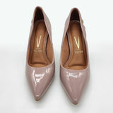 Vizzano 1184-1101 Pointy Toe Pump in Taupe Patent