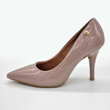 Vizzano 1184-1101 Pointy Toe Pump in Taupe Patent