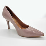 Vizzano 1184-1101 Pointy Toe Pump in Taupe Patent