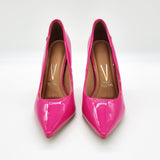 Vizzano 1421-100 Pointy Toe Stiletto Pump in Pink Patent