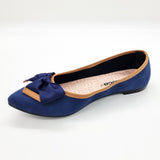 Moleca 5727-129 Pointy Toe in Navy Suede