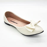 Moleca 5727-129 Pointy Toe in Off White Napa