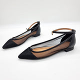 Vizzano 1206-294 Mesh Flat in Black