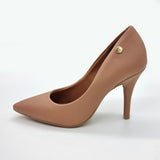 Vizzano 1184-1601 Pointy Toe Pump in Nude Napa