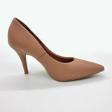 Vizzano 1184-1601 Pointy Toe Pump in Nude Napa