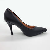 Vizzano 1184-1601 Pointy Toe Pump in Black Napa