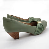 Modare 7005-573 Low Heel Pump in Green Sage