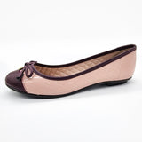 Moleca 5027-1407 Strappy Kitten Heel Pointy Toe Nump in Pink/Wine