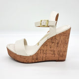 Vizzano 6283-2000 Wedge Sandal in Off White Napa