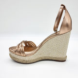 Vizzano 6283-6113 Ankle Strap Wedge Sandal in Rose Gold