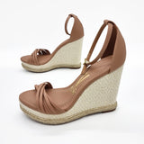 Vizzano 6283-4413 Ankle Strap Wedge Sandal in Nude