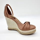 Vizzano 6283-4413 Ankle Strap Wedge Sandal in Nude