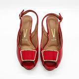 Vizzano 1840-321 Slingback Pump in Red Patent