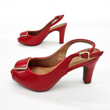 Vizzano 1840-321 Slingback Pump in Red Patent