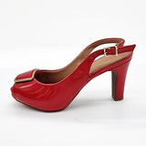 Vizzano 1840-321 Slingback Pump in Red Patent