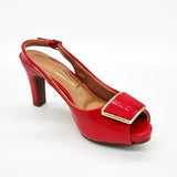 Vizzano 1840-321 Slingback Pump in Red Patent