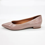 Vizzano 1206-200 Pointy Toe Flat in Taupe Patent