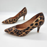 Vizzano 1185-702 Pointy Toe Pump in Multi Beige