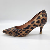 Vizzano 1185-702 Pointy Toe Pump in Multi Beige