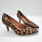 Vizzano 1185-702 Pointy Toe Pump in Multi Beige