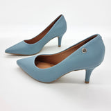 Vizzano 1185-702 Pointy Toe Pump in Turquoise Napa