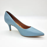 Vizzano 1185-702 Pointy Toe Pump in Turquoise Napa